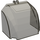 LEGO Transparent Brown Black Windscreen 6 x 4 x 4 (30633)