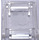 LEGO Transparent Récipient Boîte 2 x 2 x 2 Porte avec Fente (4346 / 30059)