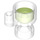 LEGO Transparent Cup with Transparent Bright Green Drink (68495)