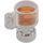 LEGO Transparent Tasse mit Transparentes Orange Trinken (68495)