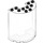 LEGO Transparent Cylinder 3 x 6 x 6 Half (35347 / 87926)