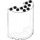 LEGO Transparent Cylindre 3 x 6 x 6 Demi (35347 / 87926)