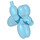 LEGO Bleu foncé transparent Ballon Chien (35692)