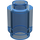 LEGO Transparent Dark Blue Brick 1 x 1 Round with Open Stud (3062 / 30068)