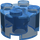 LEGO Transparent Dark Blue Brick 2 x 2 Round (3941 / 6143)