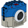 LEGO Transparent Dark Blue Camera with USB Wire