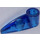LEGO Transparent Dark Blue Claw with Axle Hole (Bionicle Eye) (41669 / 48267)