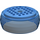 LEGO Transparentes Dunkelblau Container Medium (47674)
