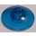 LEGO Transparant Donkerblauw Dish 2 x 2 (4740 / 30063)