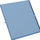 LEGO Transparent Dark Blue Glass for Window 4 x 4 x 3 (4448)