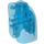 LEGO Transparant Donkerblauw Hoofd met Ballcup 2013 (11270)
