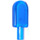 LEGO Bleu foncé transparent Sucette glacée (30222 / 32981)