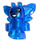 LEGO Transparant donkerblauw opaal Cornish Pixie (79200)