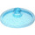 LEGO Opale Bleu Foncé Transparente Dish 3 x 3 (35268 / 43898)