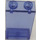 LEGO Transparent Dark Blue Panel 1 x 2 x 3 without Side Supports, Hollow Studs (2362 / 30009)