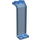 LEGO Transparent Dark Blue Panel 3 x 2 x 5.6 (2448)