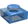 LEGO Transparent Dark Blue Plate 1 x 1 (3024 / 28554)