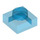 LEGO Bleu foncé transparent assiette 1 x 1 (3024 / 30008)