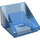 LEGO Bleu foncé transparent Pente 1 x 1 (31°) (50746 / 54200)