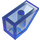 LEGO Bleu foncé transparent Pente 1 x 2 (45°) (3040 / 6270)