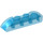 LEGO Transparent Dark Blue Slope 1 x 4 Curved with Sloped Ends and Two Top Studs (40996)