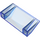 LEGO Bleu foncé transparent Pente 3 x 6 (25°) avec parois intérieures (3939 / 6208)