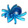LEGO Transparent Dark Blue Spider with clip (30238)