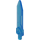 LEGO Transparent Dark Blue Sword Blade with Bar (23860)