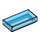 LEGO Transparent Dark Blue Tile 1 x 2 with Groove (30070 / 35386)