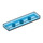 LEGO Transparentes Dunkelblau Fliese 1 x 4 (2431 / 35371)