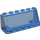 LEGO Transparent Dark Blue Windscreen 2 x 6 x 2 (4176 / 35336)