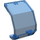 LEGO Bleu foncé transparent Pare-brise 4 x 4 x 3.6 Helicopter (2483 / 81800)