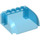 LEGO Bleu foncé transparent Pare-brise 5 x 6 x 2 Incurvé (61484 / 92115)