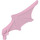 LEGO Transparent Dark Pink Bat Wing (15082)