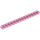 LEGO Transparent Dark Pink Beam 15 (32278 / 64871)