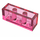 LEGO Gennemsigtig mørk pink Klods 1 x 3 (3622 / 45505)