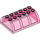 LEGO Transparent Dark Pink Chest Lid 4 x 6 (4238 / 33341)