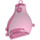 LEGO Transparent Dark Pink Container - Pear Shaped Half (65253)