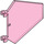 LEGO Transparentes dunkles Rosa Flagge 5 x 6 Hexagonal mit dicken Clips (17979 / 53913)