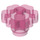 LEGO Transparent Dark Pink Flower 2 x 2 with Open Stud (4728 / 30657)