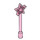 LEGO Transparent Dark Pink Magic Wand (6124 / 28681)