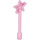 LEGO Transparent Dark Pink Magic Wand (6124 / 28681)