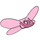 LEGO Transparent Dark Pink Minifigure Wings (10183 / 40526)