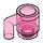LEGO Transparent Rose Foncé Tasse (3899 / 28655)