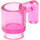 LEGO Transparentes dunkles Rosa Becher (3899 / 28655)