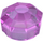 LEGO Gennemsigtig mørk pink opal Diamant 1 x 1 (65092)