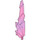 LEGO Transparent Dark Pink Opal Weapon with Axle (98856)