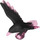 LEGO Transparent Dark Pink Raven with Marbled Black