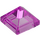 LEGO Transparent Dark Pink Slope 1 x 1 x 0.7 Pyramid (22388 / 35344)