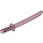 LEGO Transparent Dark Pink Sword with Square Guard and Capped Pommel (Shamshir) (21459)